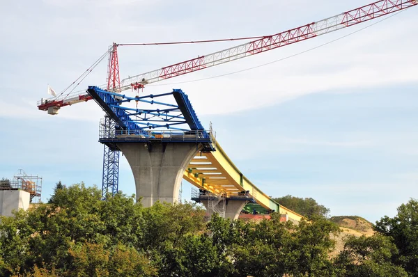 stock image Viaduc en construction