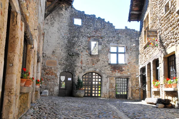 Villaggio medievale de perouges — Foto Stock