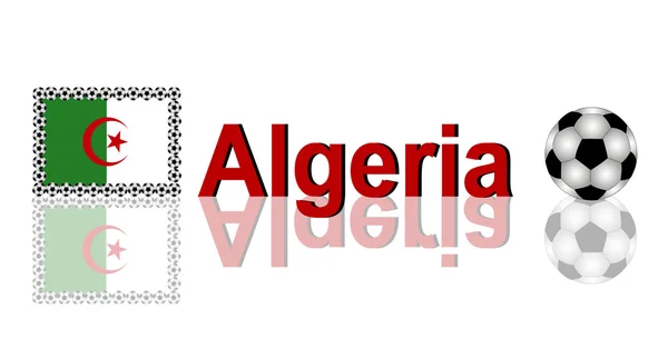 Fußball-Algerien — Stockfoto