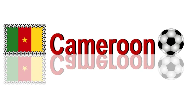 Kameruni labdarúgó — Stock Fotó