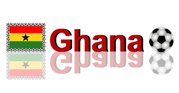 Ghánai Labdarúgás — Stock Fotó