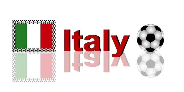 Fotbal Itálie — Stock fotografie