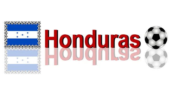 Fotboll honduras — Stockfoto