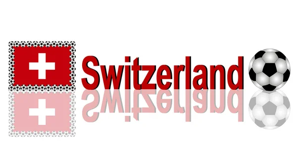 Fotboll Schweiz — Stockfoto