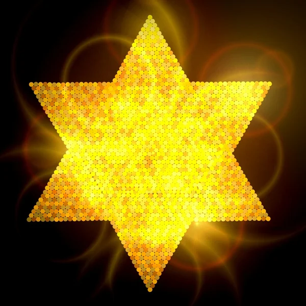 Estrela espumante — Fotografia de Stock