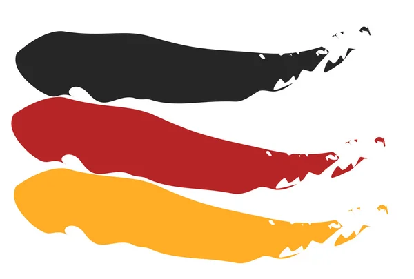 Zászló, Németország — Stock Fotó