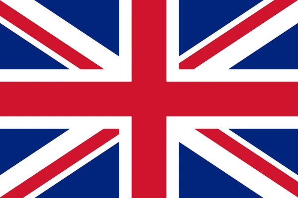 イギリスを旗します。 — ストック写真