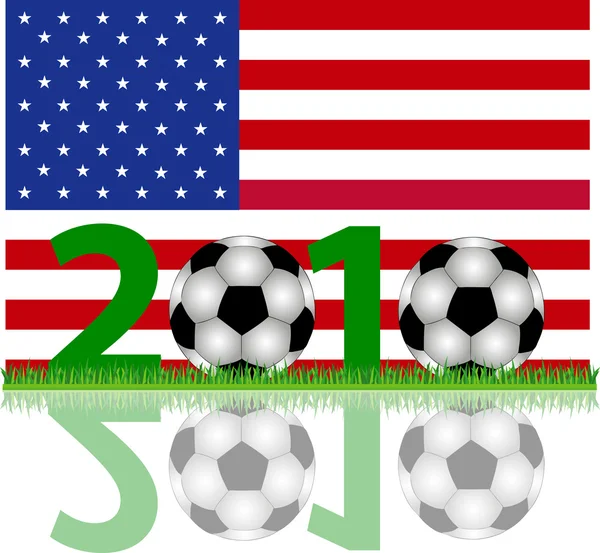 サッカー 2010年アメリカ合衆国 — ストック写真