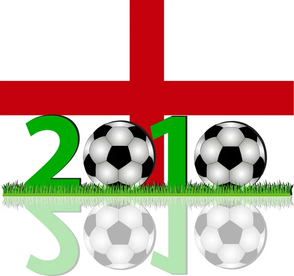 Soccer 2010 England — Stock Photo, Image