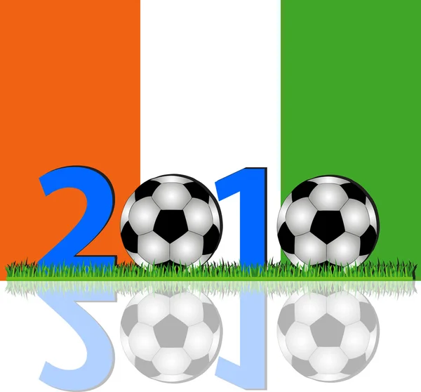 Soccer 2010 Elfenbenskusten — Stockfoto