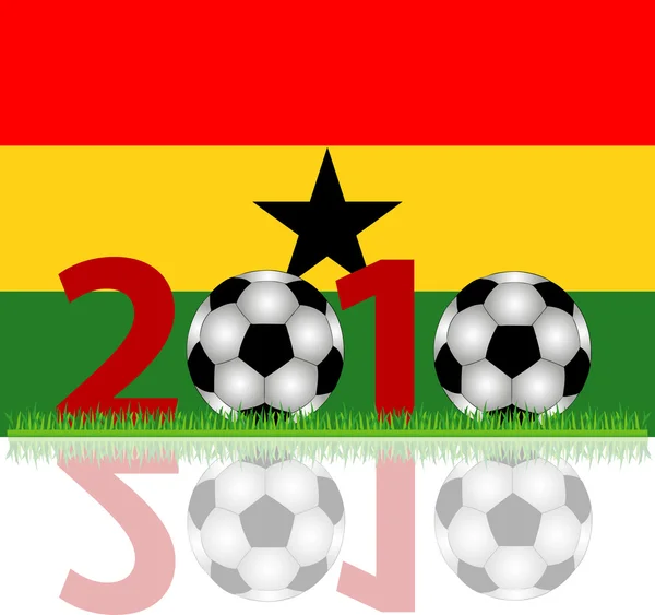 Soccer 2010 Ghana — Stock Photo, Image
