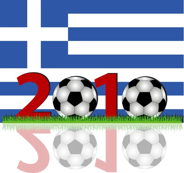 Fußball 2010 Griechenland — Stockfoto