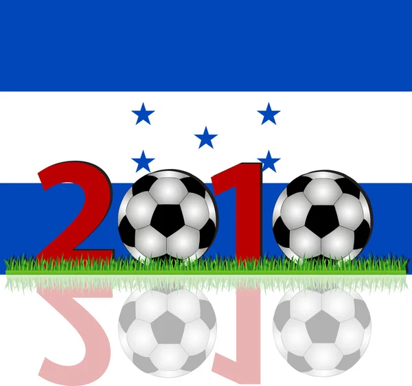 Piłka nożna 2010 honduras — Zdjęcie stockowe