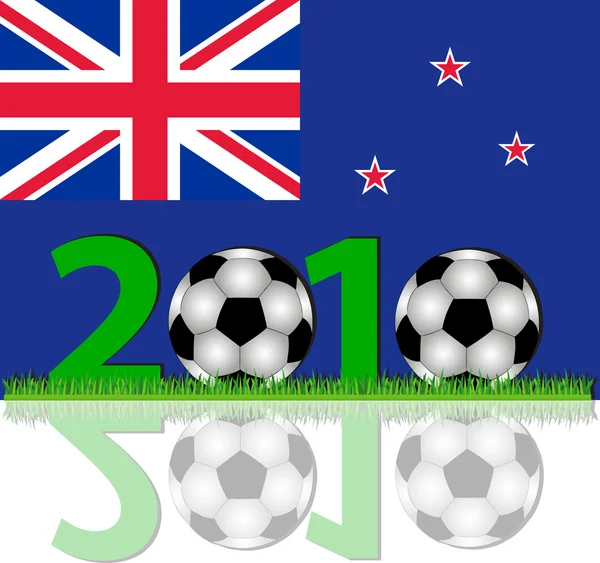 Piłka nożna 2010 Nowa Zelandia — Zdjęcie stockowe