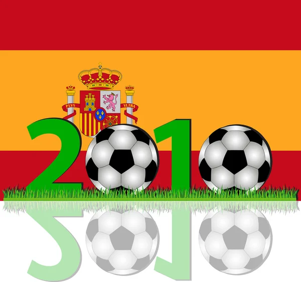 Soccer 2010 Spain — Stock Photo, Image