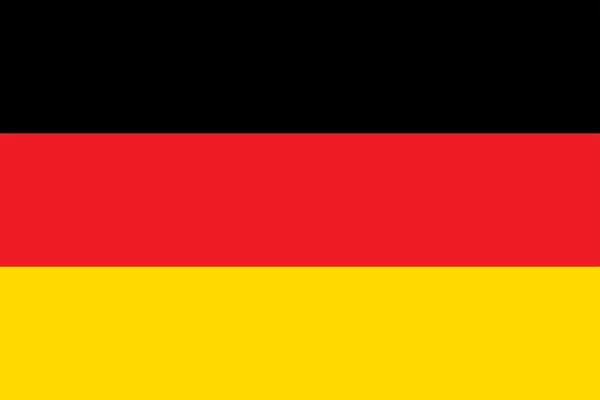 Bandera Nacional Alemania — Foto de Stock