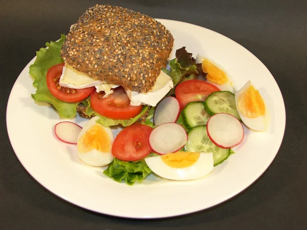 Zdravé fitness sendvič — Stock fotografie