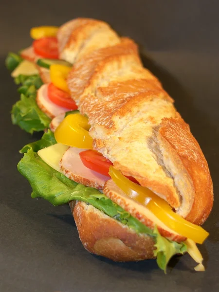 Grote sandwich — Stockfoto