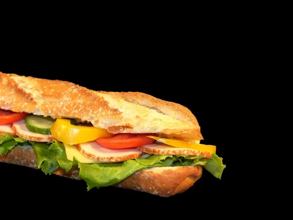 Duża kanapka — Zdjęcie stockowe