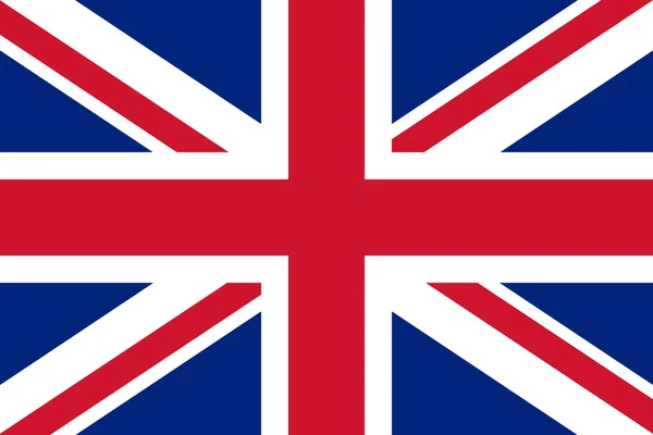 Государственный флаг Великобритании Киндом — стоковое фото