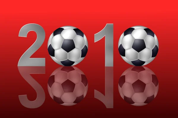 Voetbal 2010 — Stockfoto