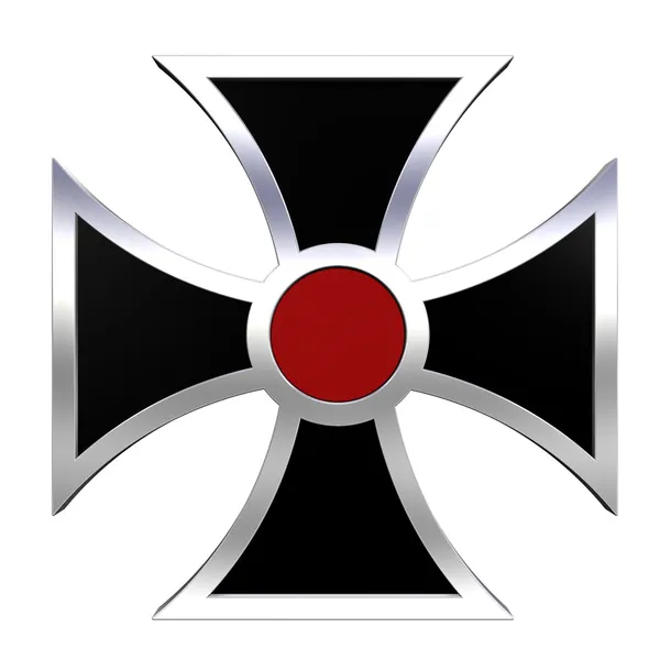 Черный и красный вертолеты крест — стоковое фото