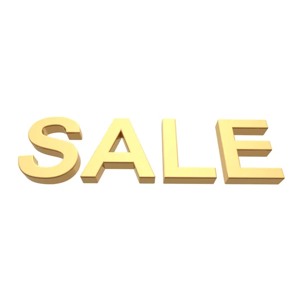 Sale - gold sign — Stock Photo, Image