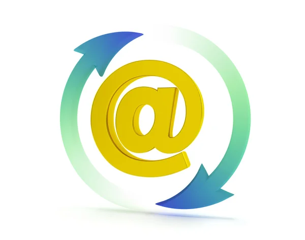 Stock image Email sign