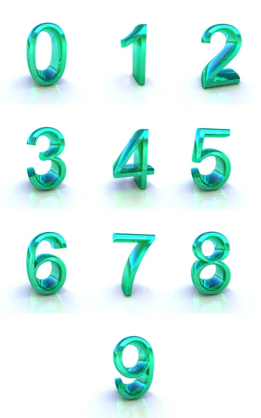 Números — Fotografia de Stock