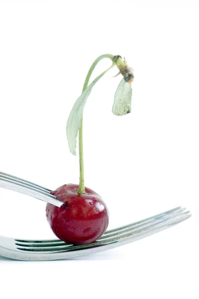 Wet cherry — Stock Photo, Image