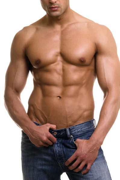 El cuerpo masculino . Fotos de stock