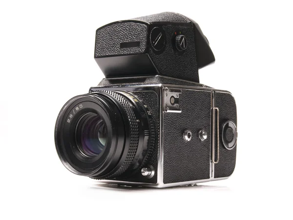 Eski slr fotoğraf makinesi — Stok fotoğraf