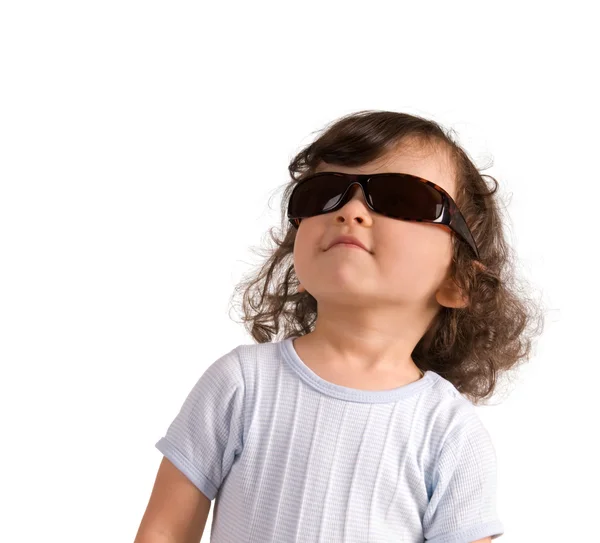Kind in zonnebril — Stockfoto