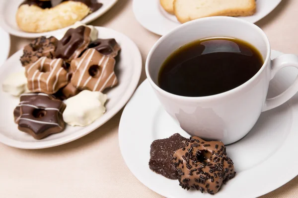 stock image Coffee and sweets