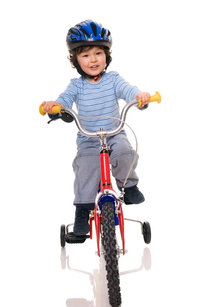 Kleine fietser. — Stockfoto