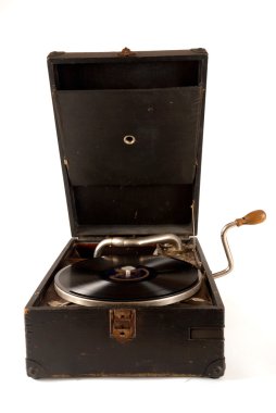Vintage gramophone clipart