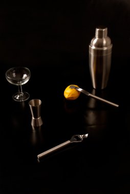 Cocktail accessories clipart