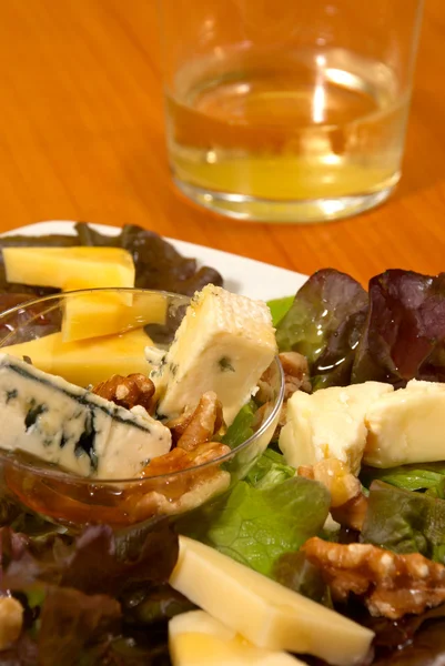 Salada de queijo — Fotografia de Stock