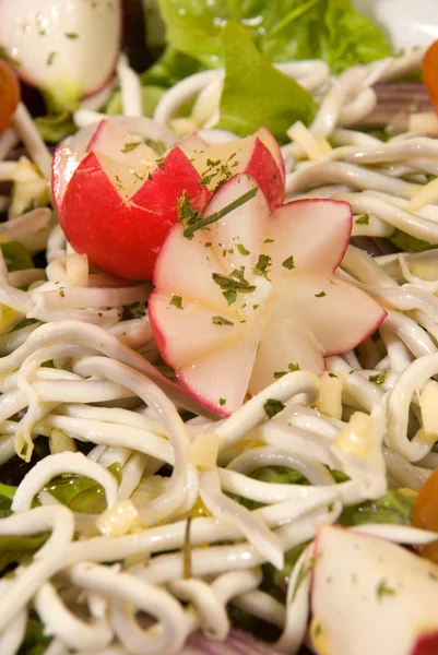 Salada de elver — Fotografia de Stock