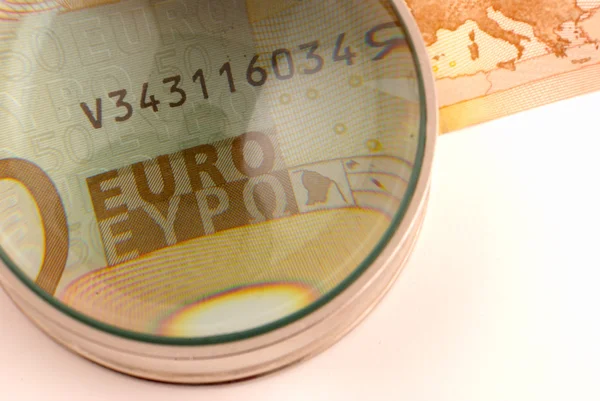Monitoring the Euro — Stock Photo, Image