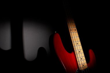 Electric bass clipart