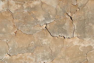 Cracked clay texture clipart