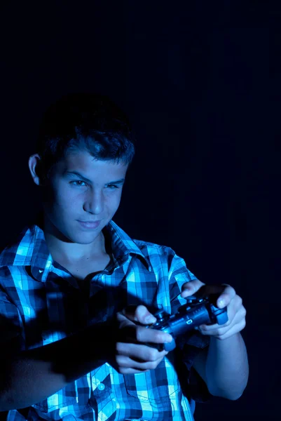Teen gamer — Stock Photo, Image