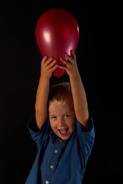 Ik hou van ballonnen — Stockfoto
