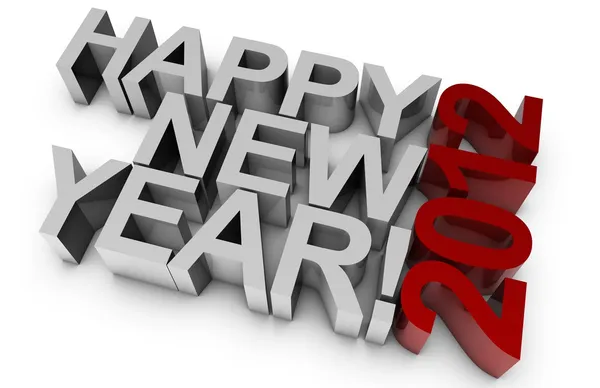 Gott nytt år! 2012 — Stockfoto