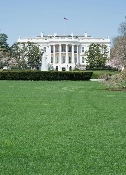 Jižní fasáda z Bílého domu — Stock fotografie