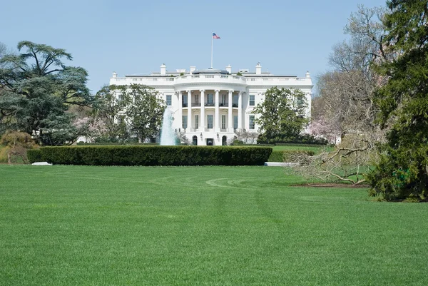 Fachada Sul da Casa Branca — Fotografia de Stock
