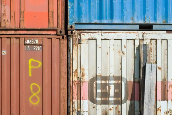 Old Transport Containers — Stock Photo, Image