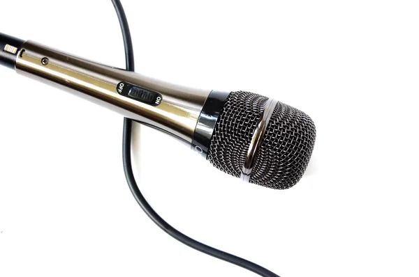 Microphone isolated — Stock Photo, Image