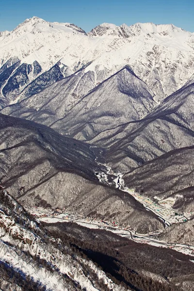 De Kaukasische bergen, Rusland — Stockfoto